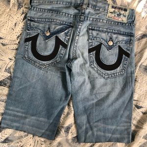 True Religion Jean Shorts